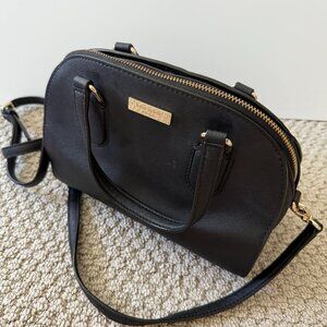 Kate Spade Crossbody Purse Bag Black Leather